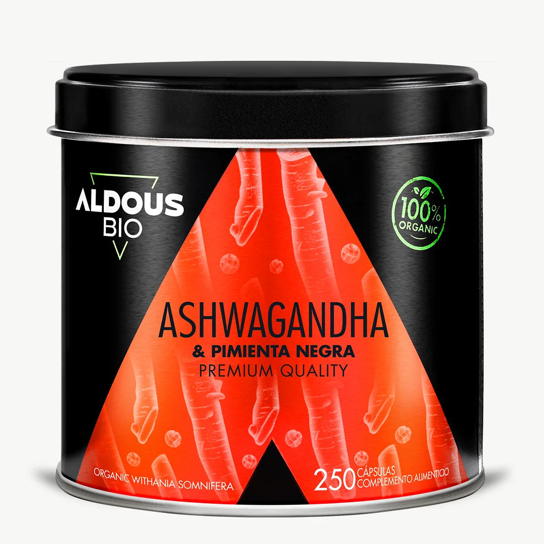 Ashwagandha con Pimienta Negra Ecológica
