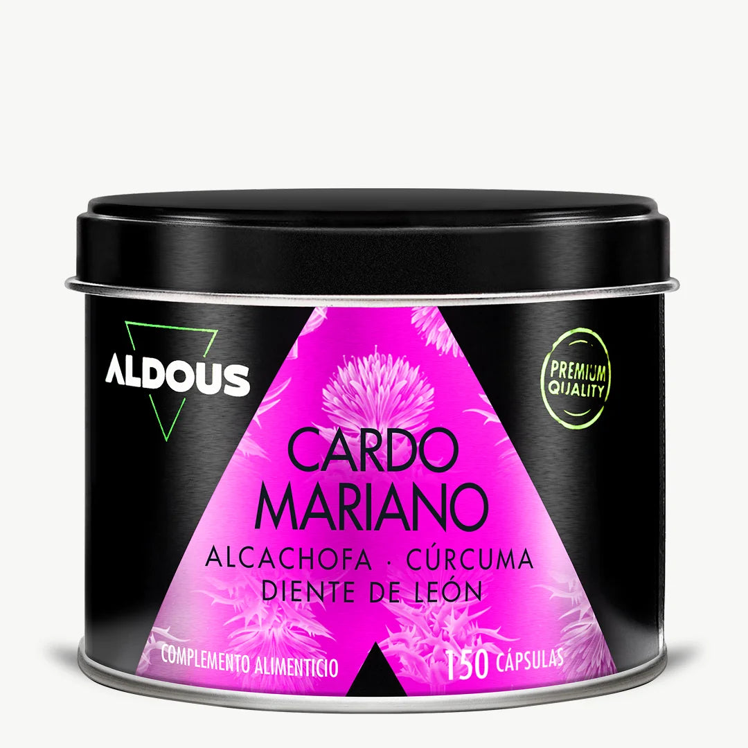 Cardo Mariano con Alcachofa, Cúrcuma, Diente de León y Desmodium