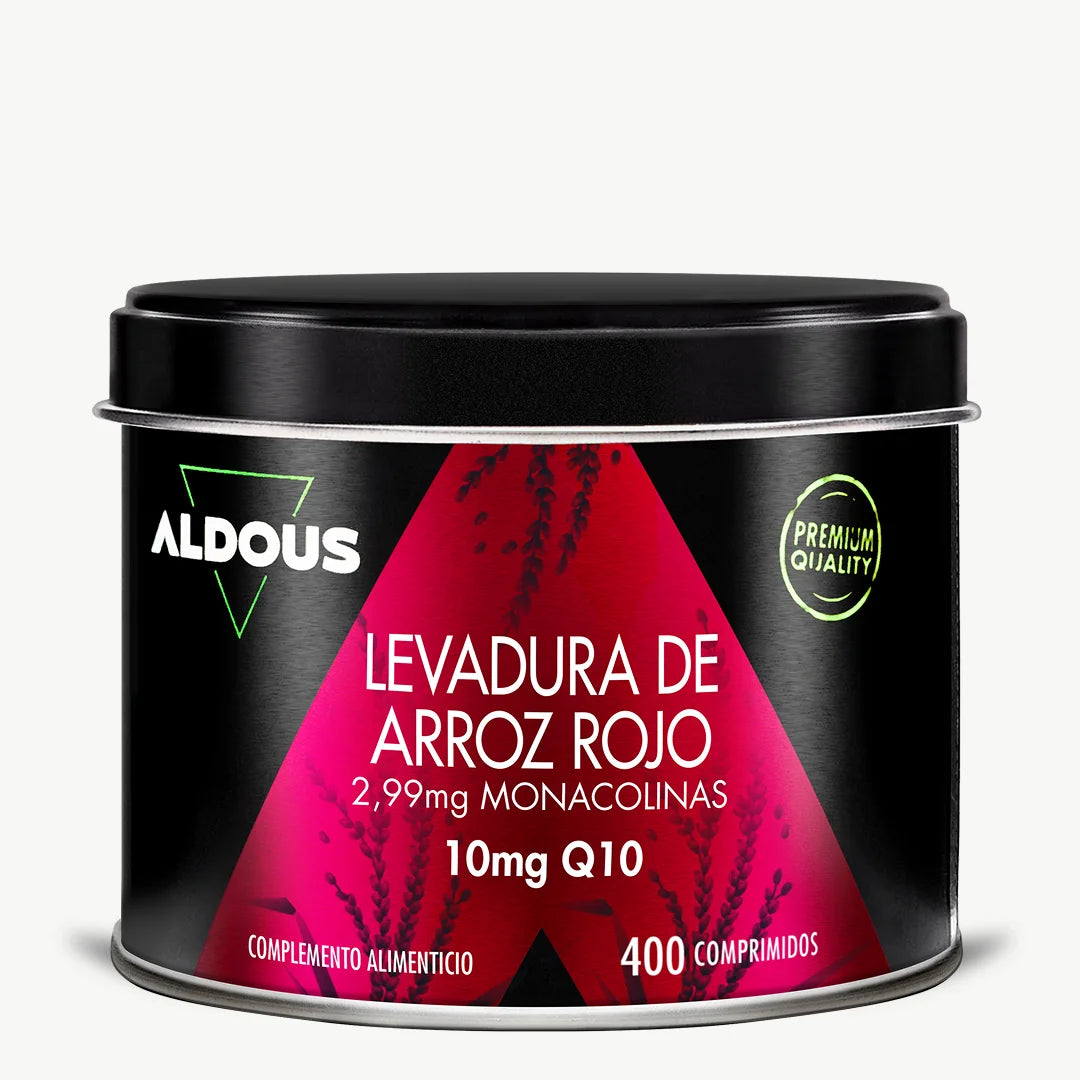 Levadura de Arroz Rojo con Coenzima Q10