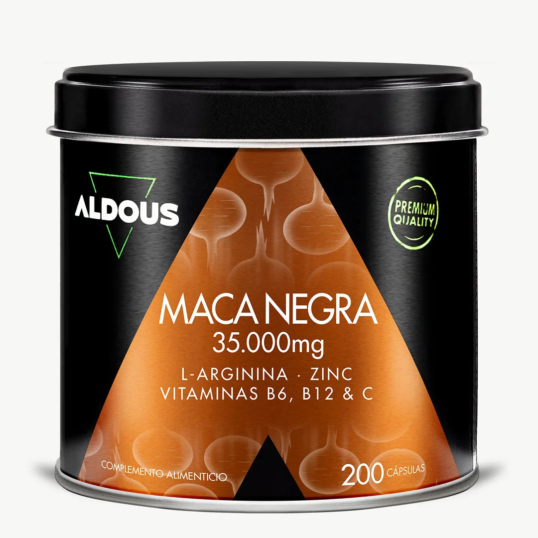 Maca negra con L-Arginina, Zinc y Vitaminas