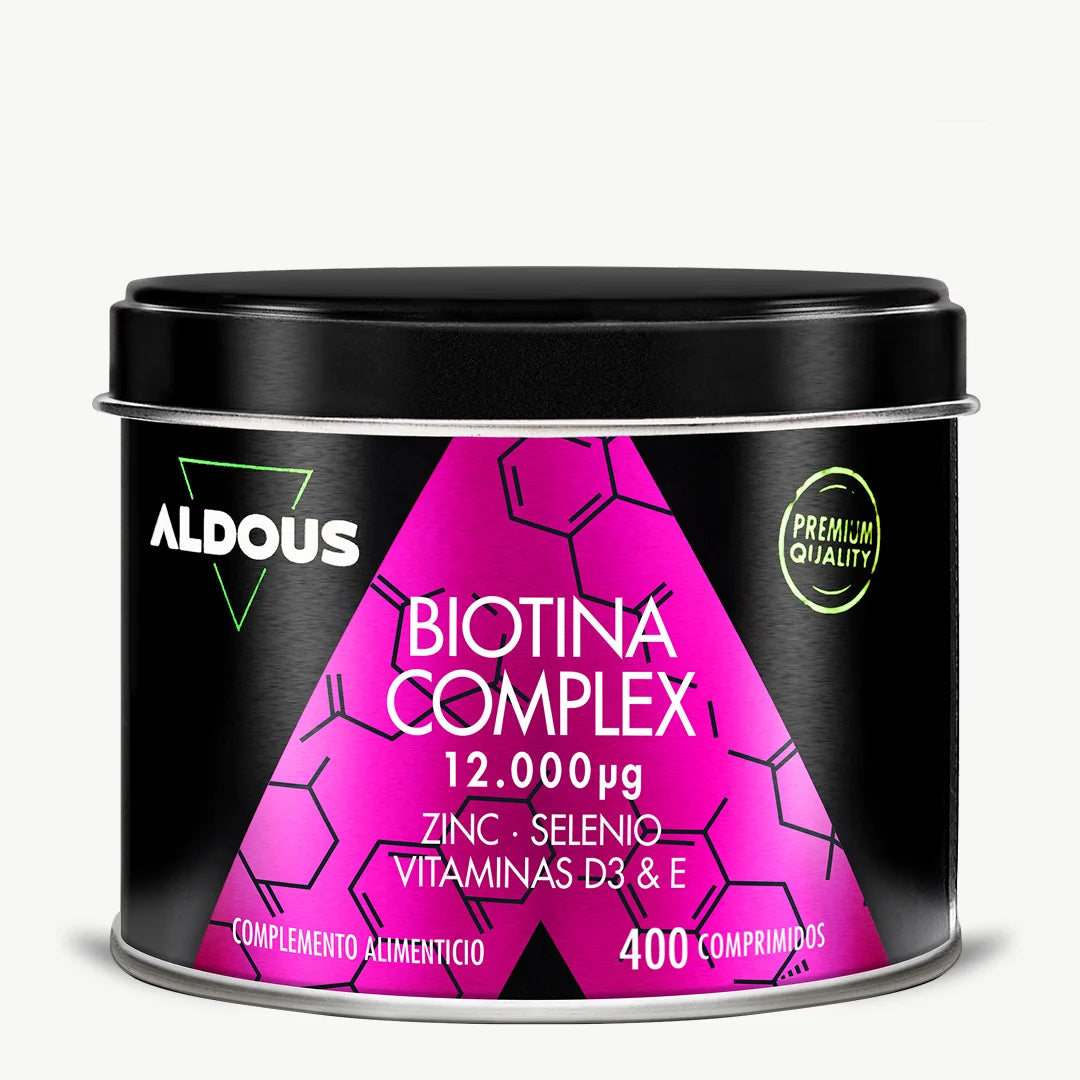 Biotina con Zinc, Selenio, Vitamina D3 y Vitamina E