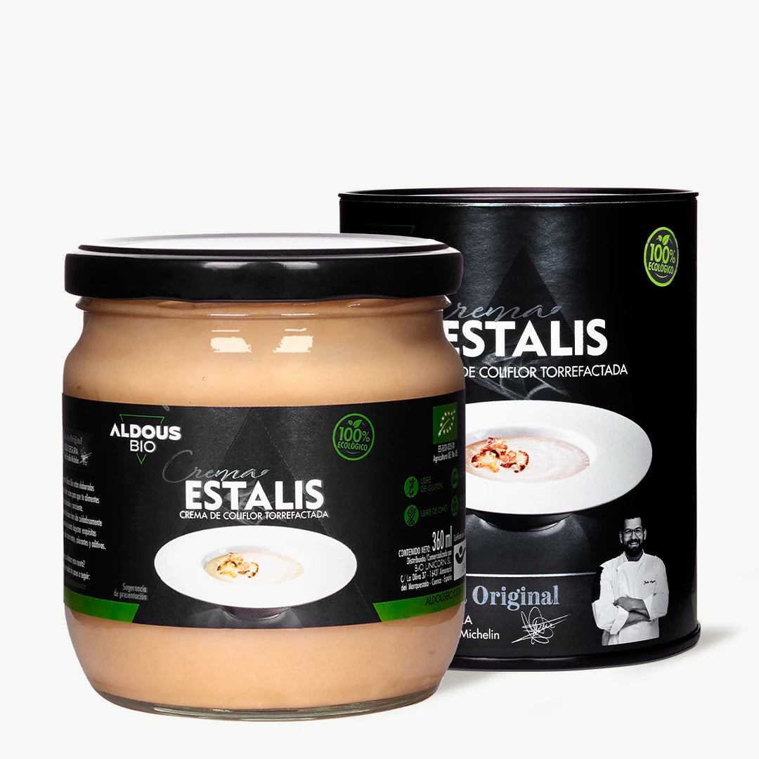 Estalis: Crema Gourmet de Coliflor Torrefactada (360 ml)