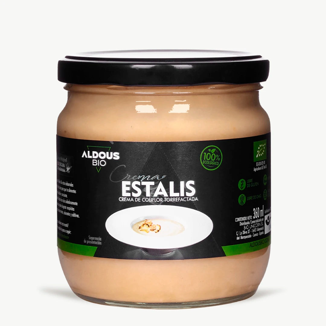 Estalis: Crema Gourmet de Coliflor Torrefactada (360 ml)