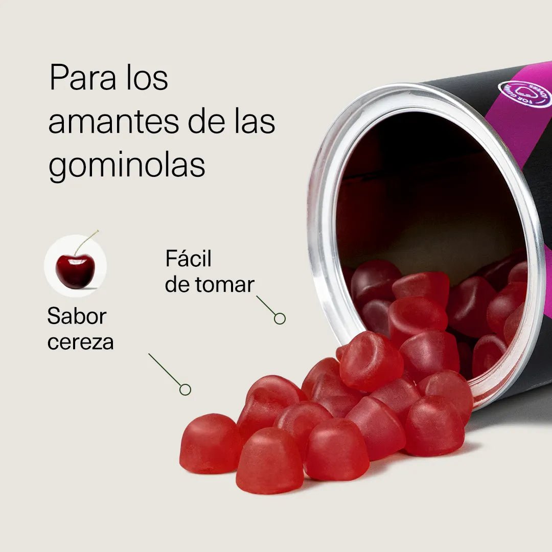 Biotina en gominolas