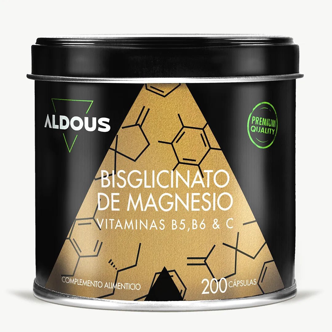 Bisglicinato de Magnesio con Vitamina B5, B6 y C