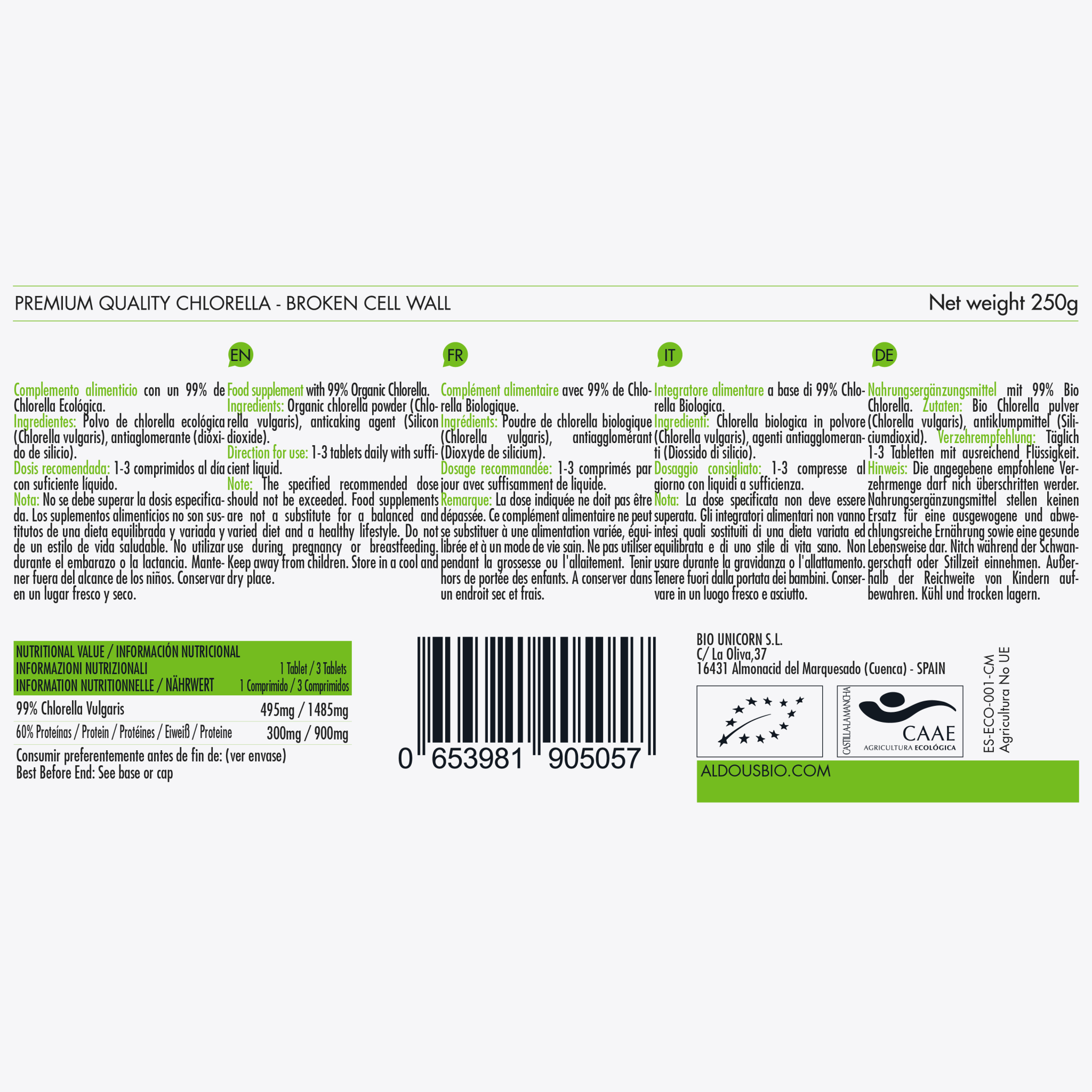 Chlorella Ecológica