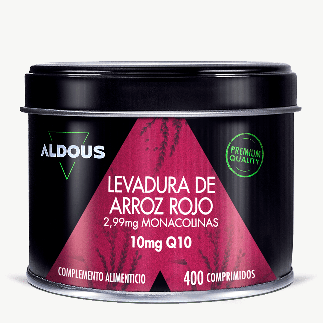 Levadura de Arroz Rojo con Coenzima Q10