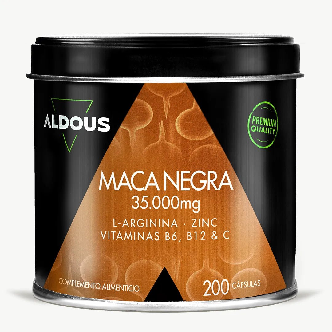 Maca negra con L-Arginina, Zinc y Vitaminas