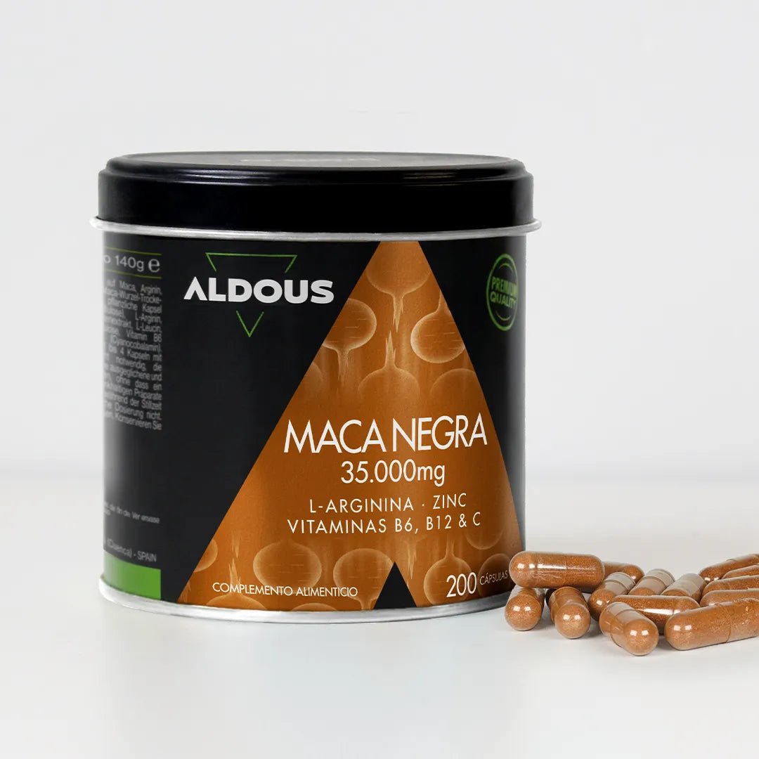 Maca negra con L-Arginina, Zinc y Vitaminas