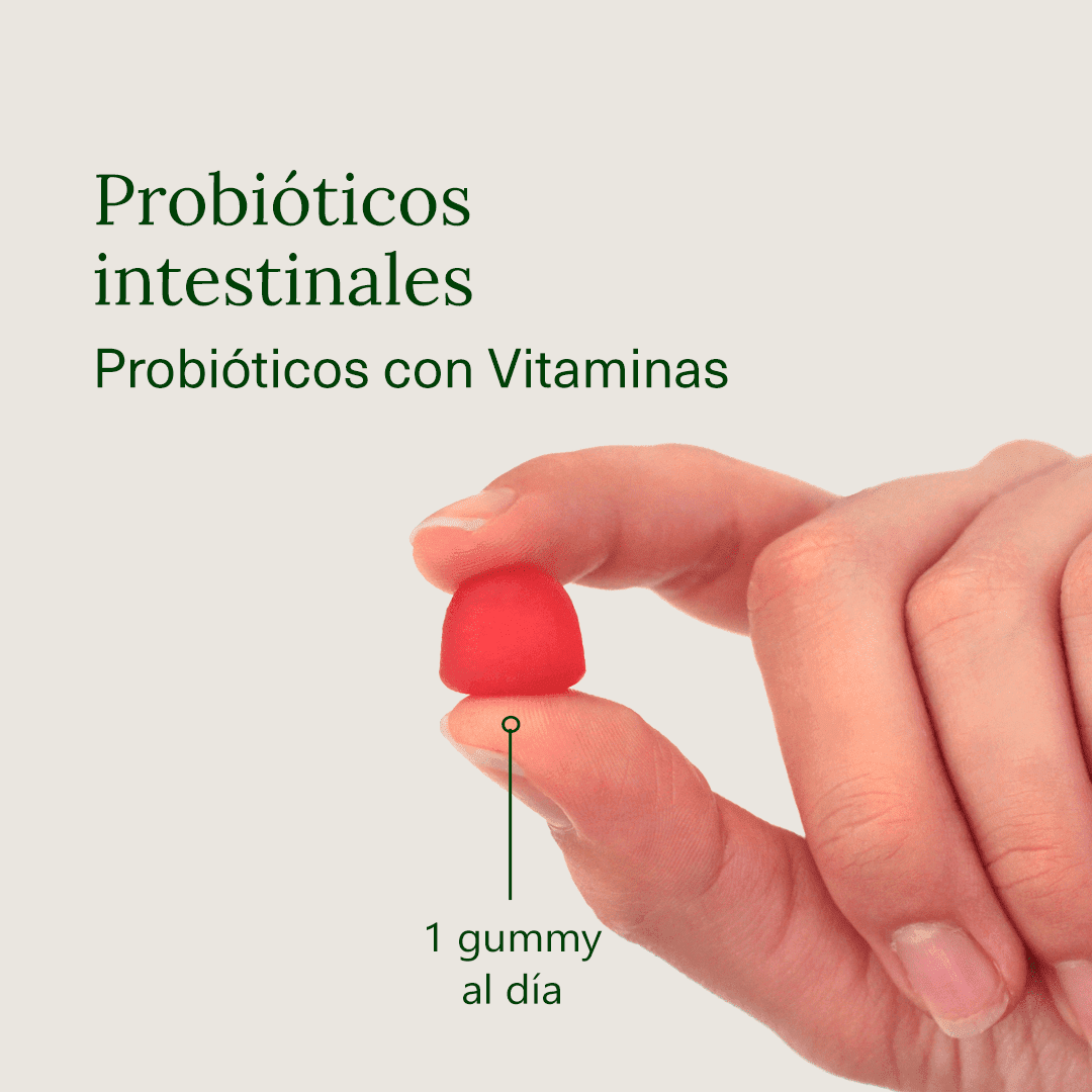 Probióticos con Vitaminas en gominolas